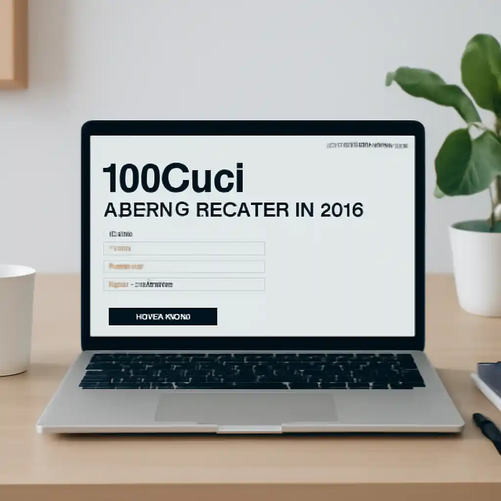 100Cuci: How to Register in 2026